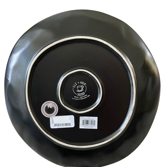 Eli + Ana Halloween Skeleton Namaste Yoga Dinner Plates 11" Set Of 4 Spooky New - Picture 8 of 10